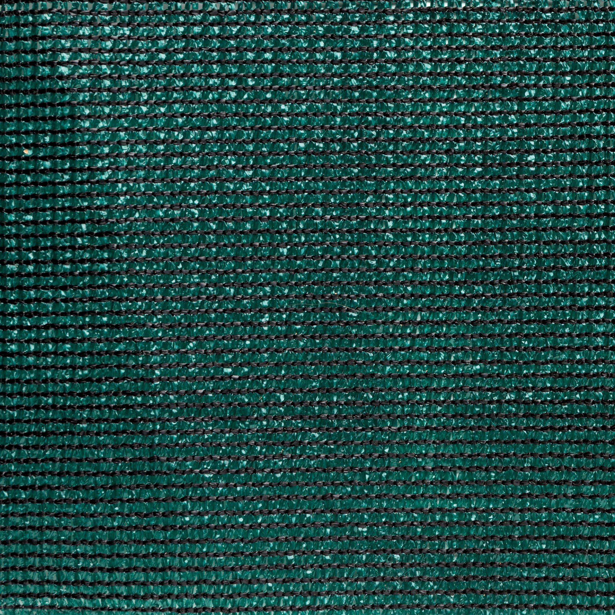 Strong Man Privacy Screen, 68in.H x 150ft.L, Green, Buttonholes, Model# PSGRN68B